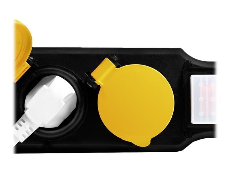 LogiLink Steckdosenleiste - Wechselstrom 250 V - 3680 Watt - Ausgangsanschlüsse: 6 (6 x Leistungs-CEE 7/3)