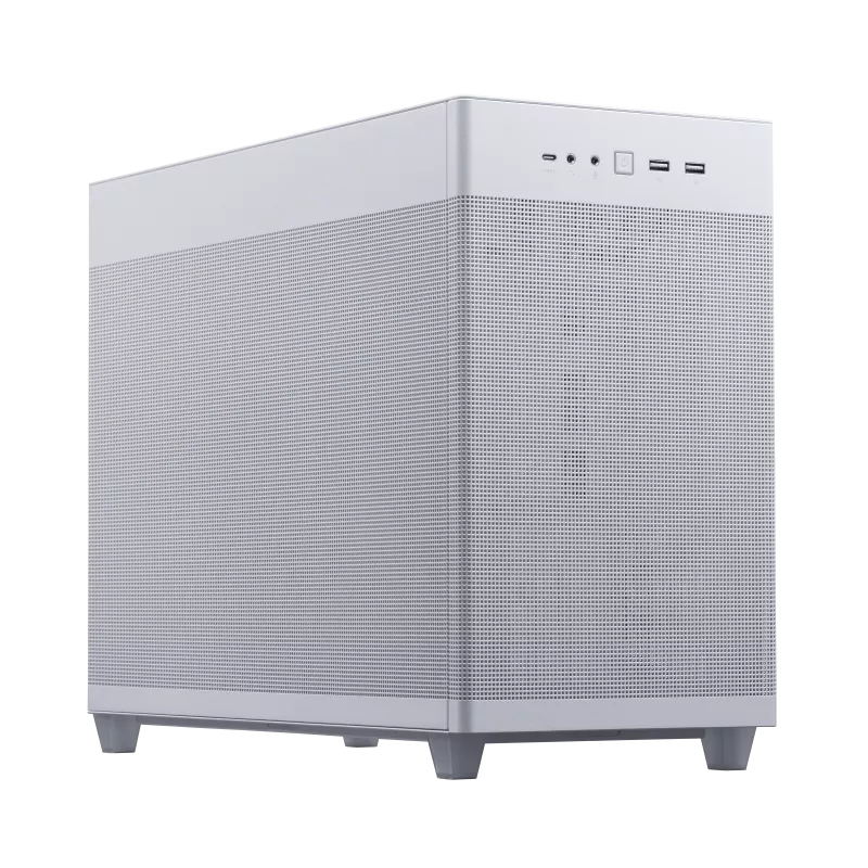 ASUS Prime AP201 - Kleiner Turm - micro ATX - Seitenteil mit Fenster (gehärtetes Glas)