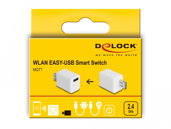 Delock Smart-Schalter - WLAN, EASY-USB, MQTT