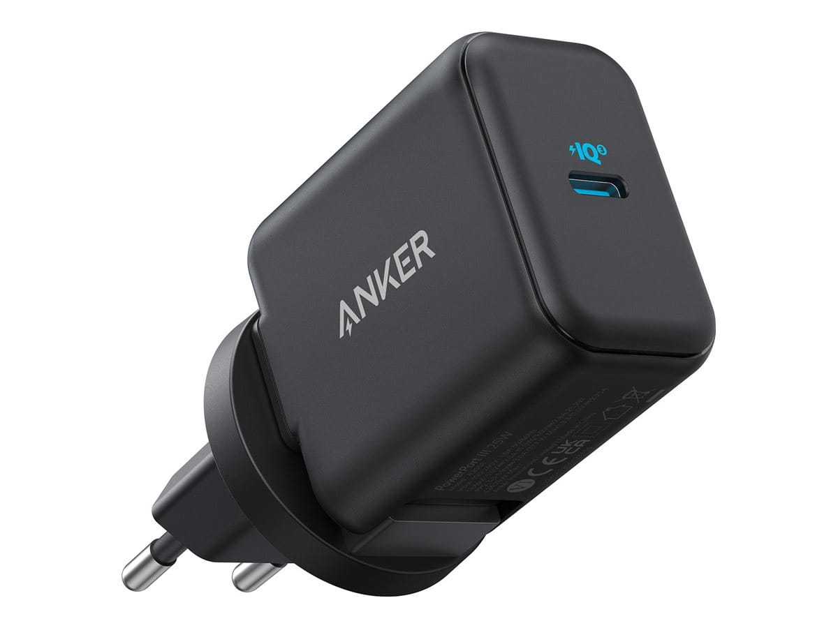 Anker Innovations Anker Series 3 312 - Netzteil - 25 Watt - 3 A - IQ 3.0 (USB-C)