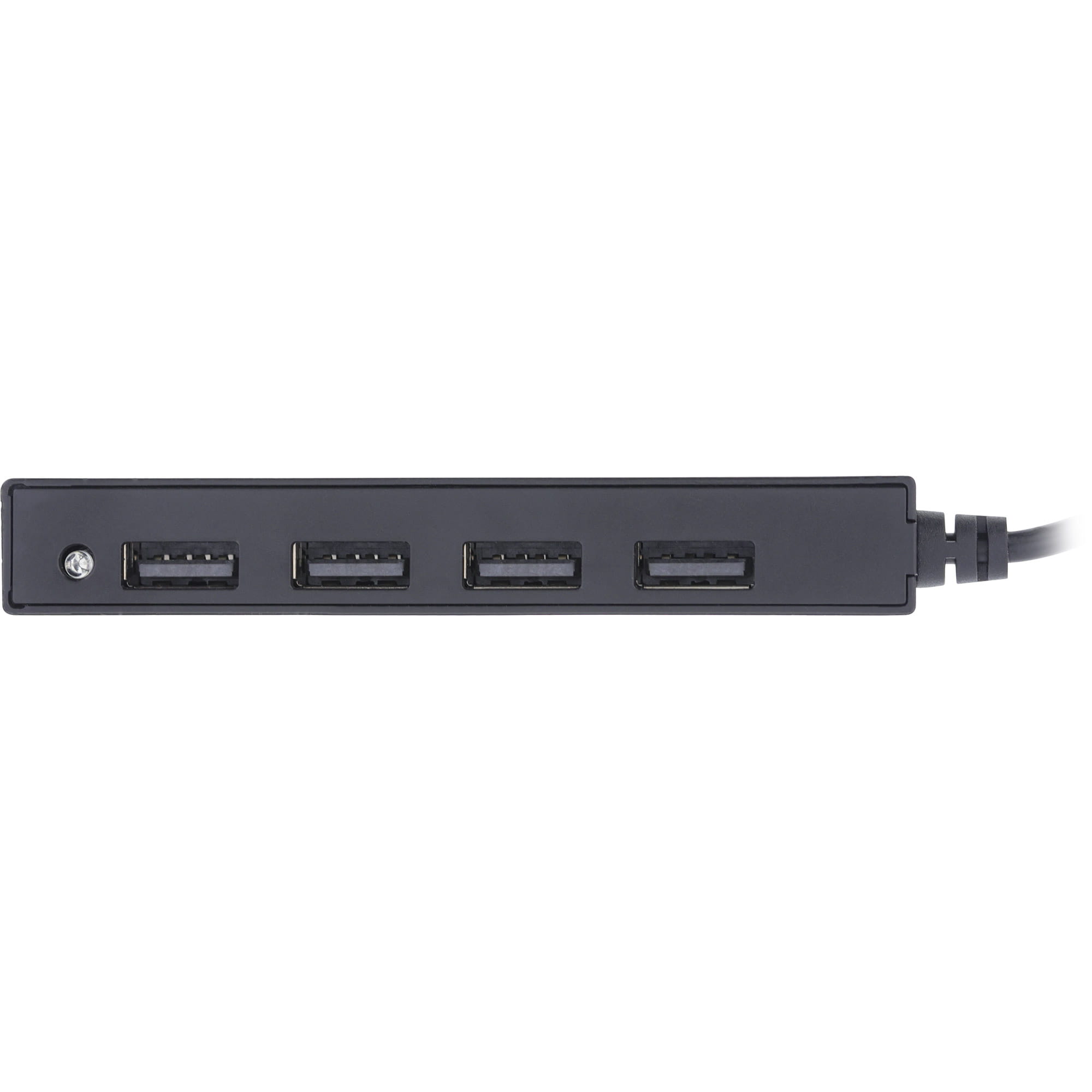 InLine USB 2.0 4-Port Hub - USB-A Stecker auf 4x USB-A Buchse - Kabel 15cm