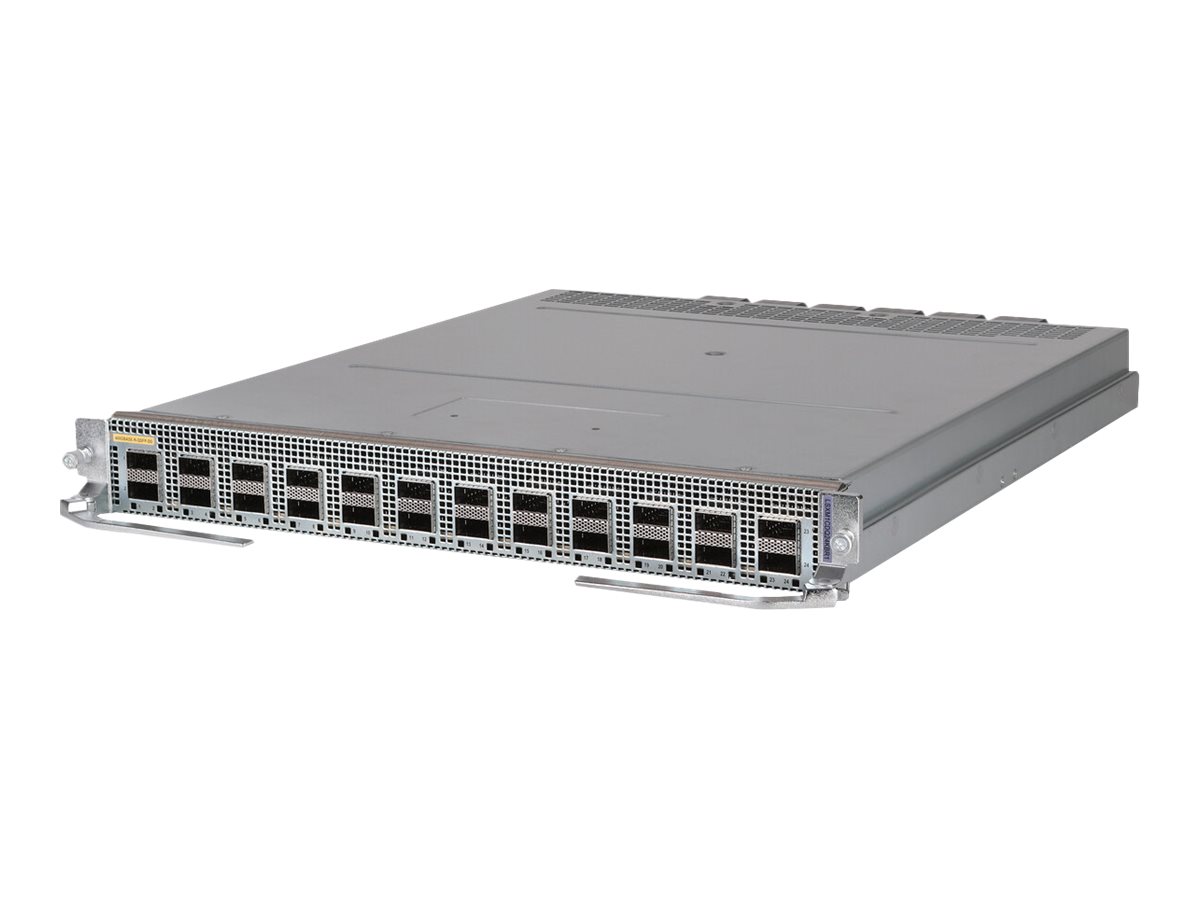 HPE FlexFabric 12900E 24-Port 400GbE QSFP-DD Type H2 Module