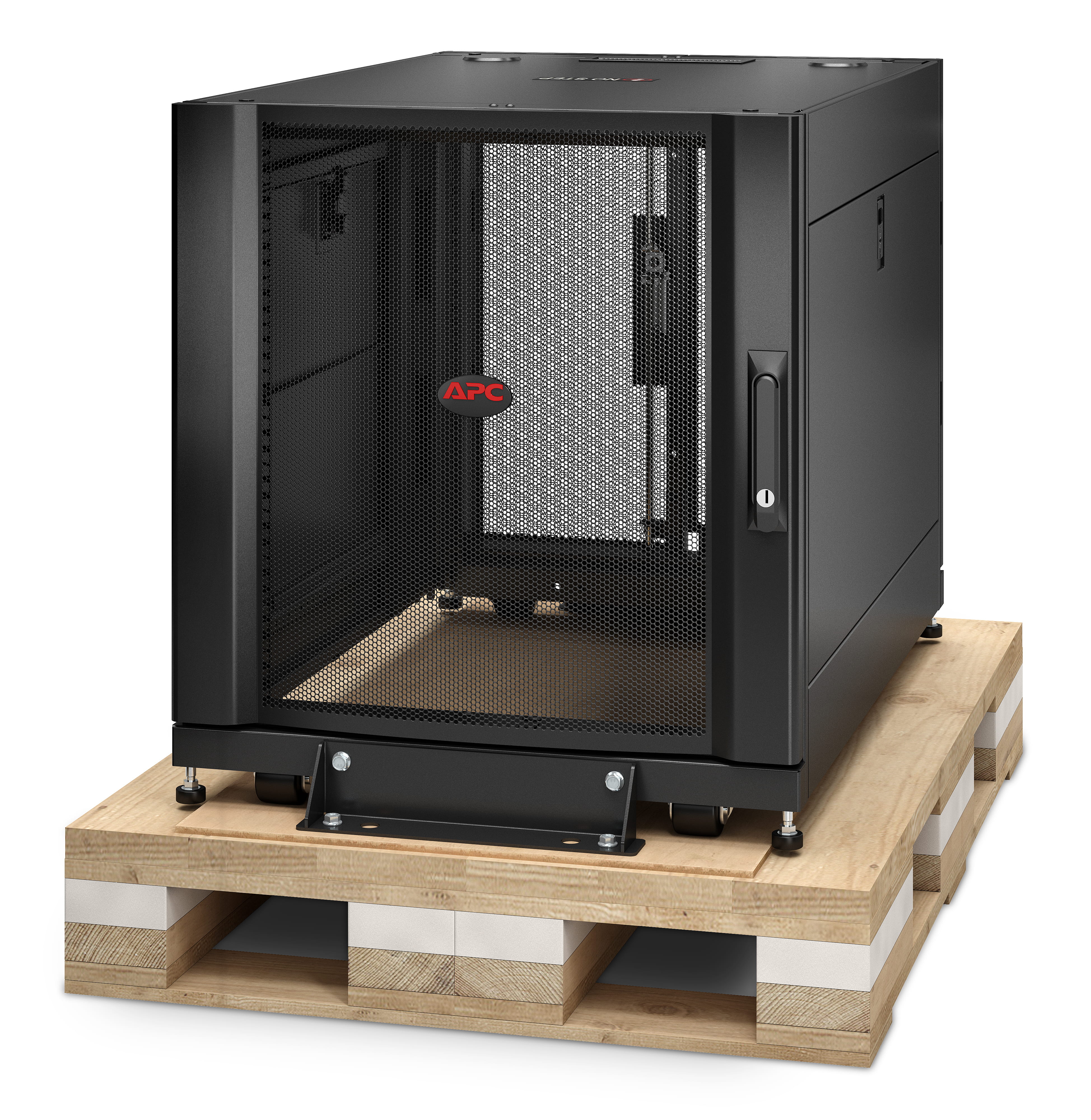 APC NetShelter SX - Schrank Netzwerkschrank - Schwarz - 12U - 48.3 cm (19")