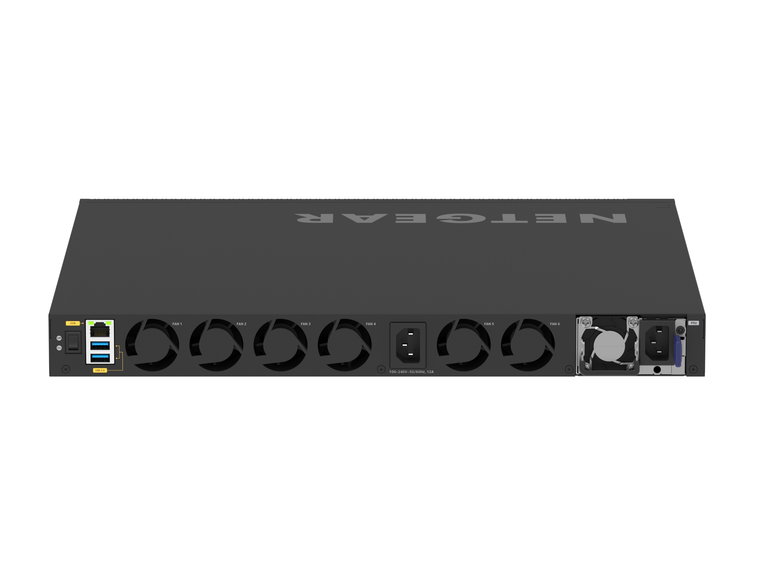 Netgear AV Line M4350-40X4C - Switch - L3 - managed - 40 x 100/1000/2.5G/5G/10GBase-T (PoE++)