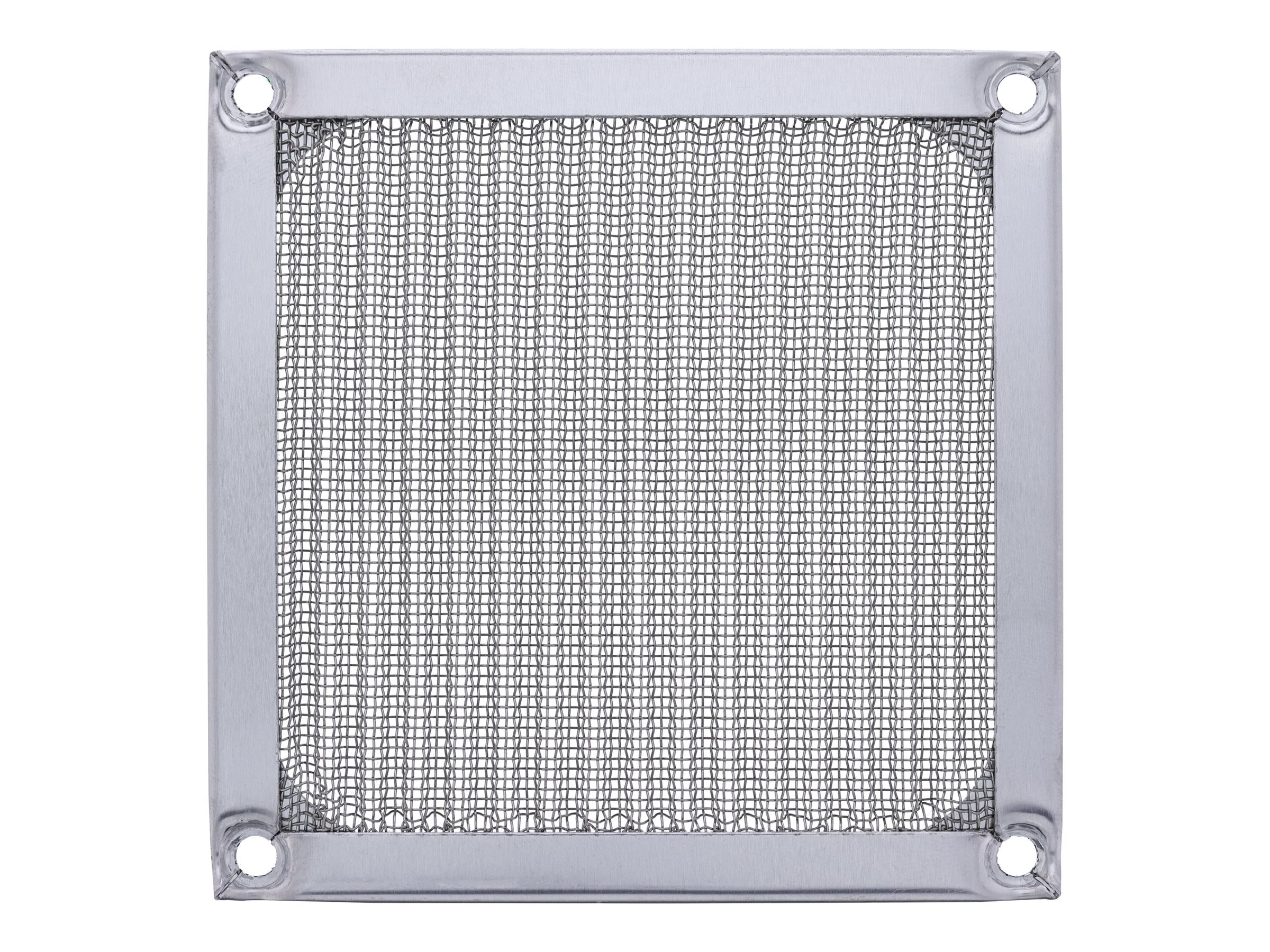 InLine Lüftergitter - Aluminium Filter - 92x92mm