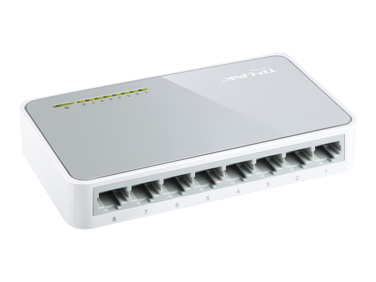 TP-LINK TL-SF1008D 8-Port 10/100Mbps Desktop