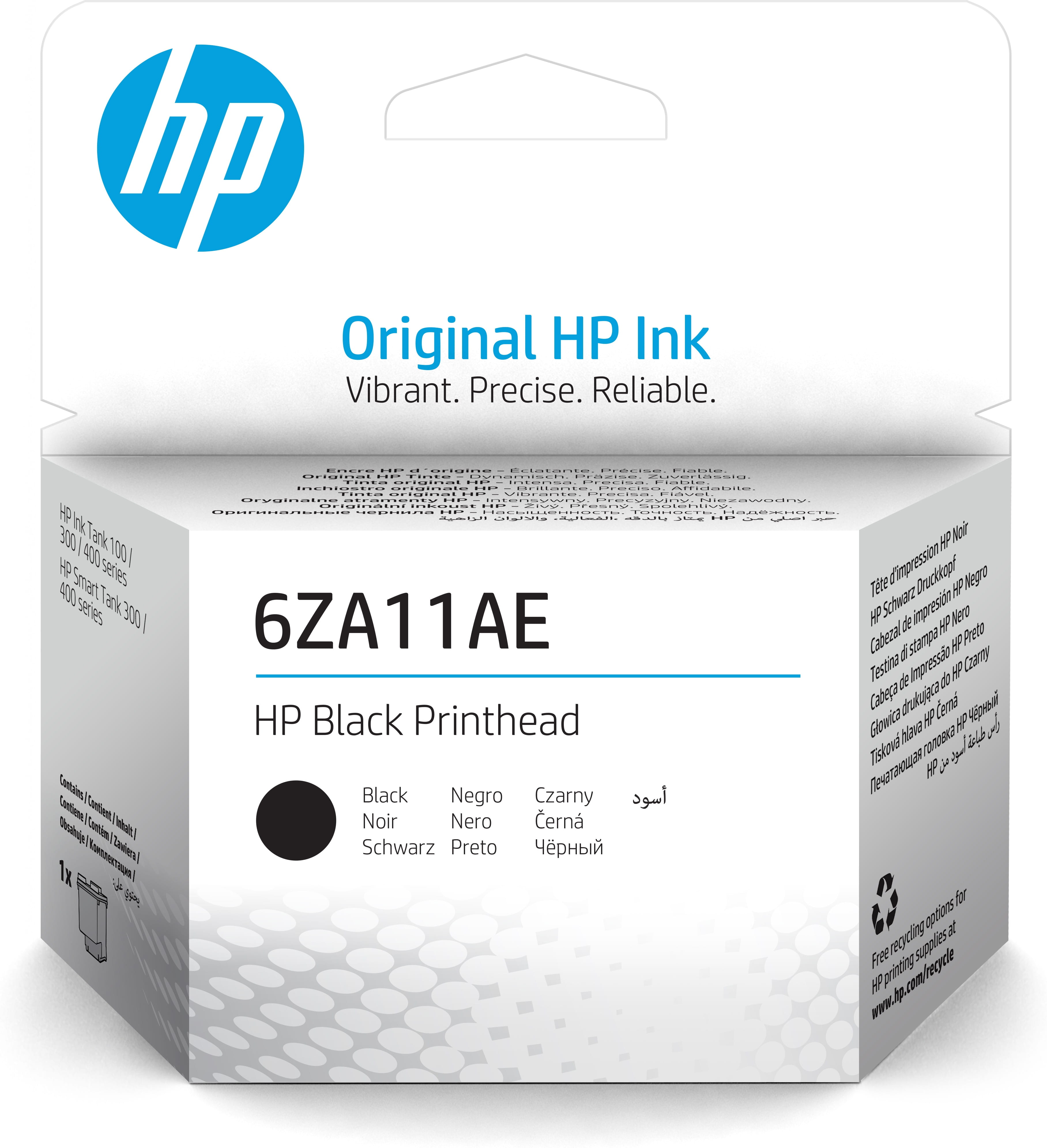HP  Schwarz - Druckkopf - für Ink Tank 11X,
