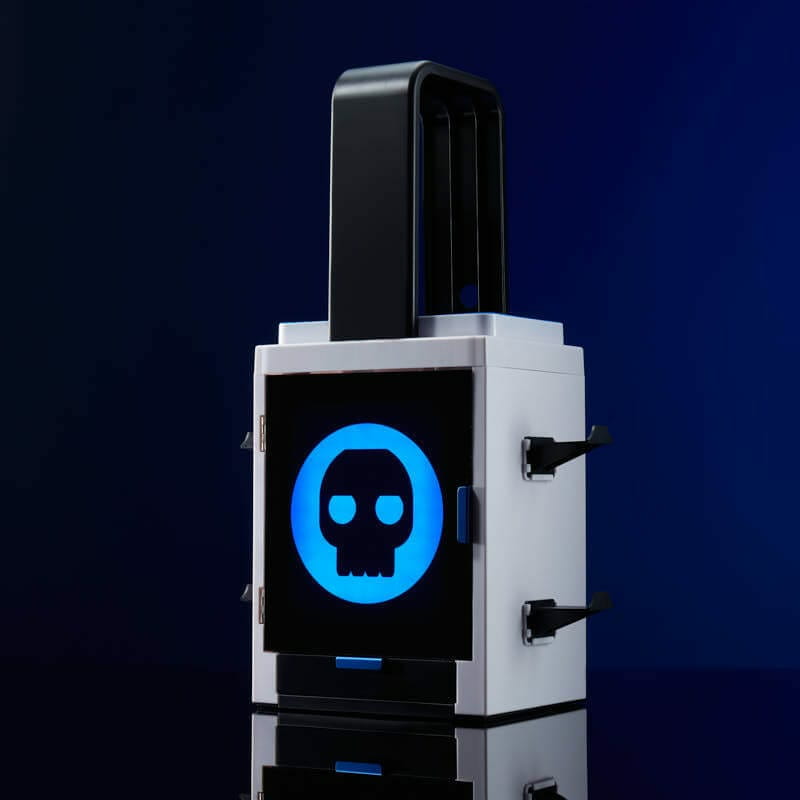 Numskull Games PS5 Inspired Gaming Locker, Diskettenhalter für Spiele, PlayStation 5, Grau, Kabelgebunden, 1 Stück(e)
