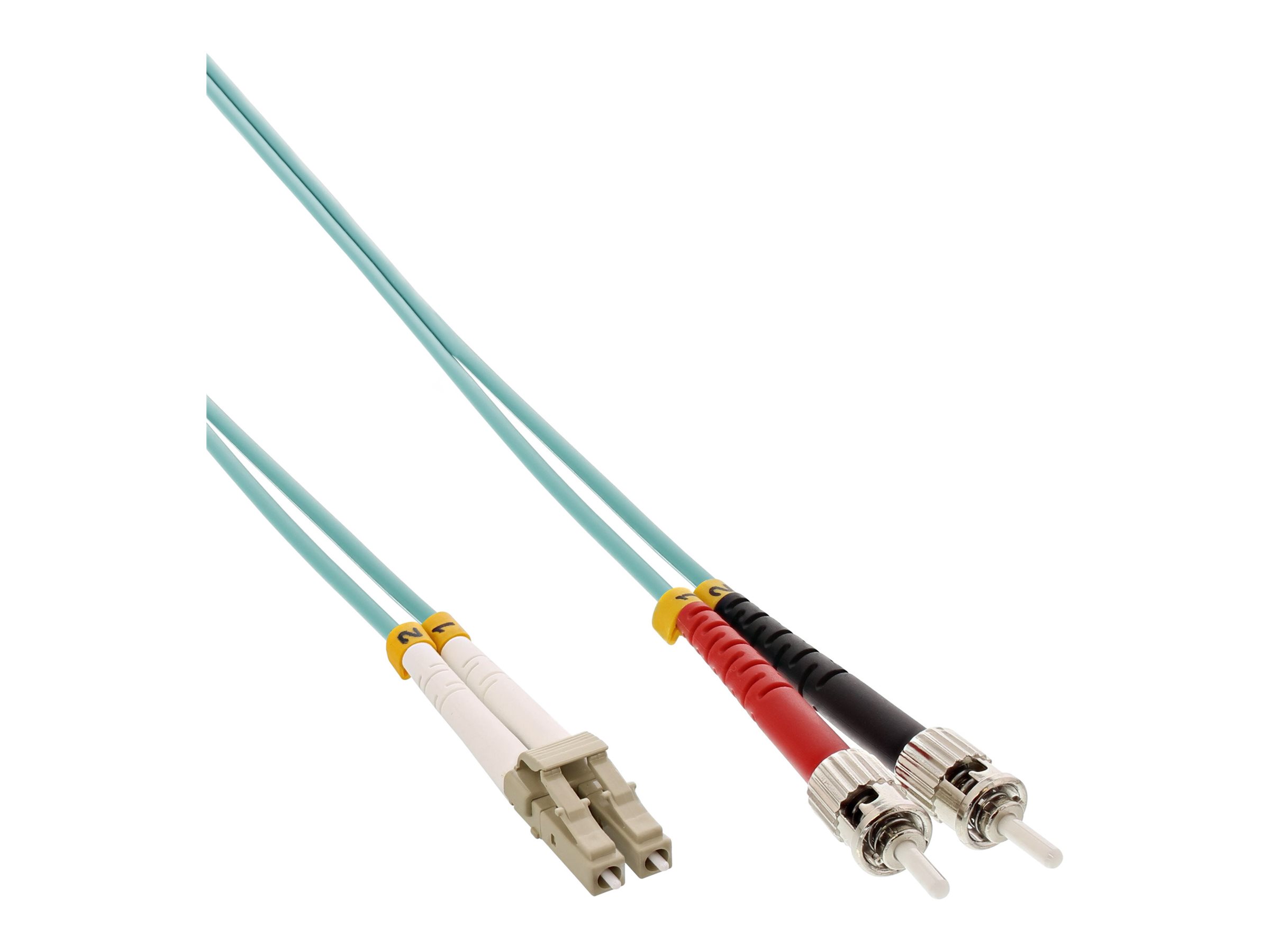 InLine LWL Duplex Kabel - LC/ST - 50/125µm - OM3 - 5m