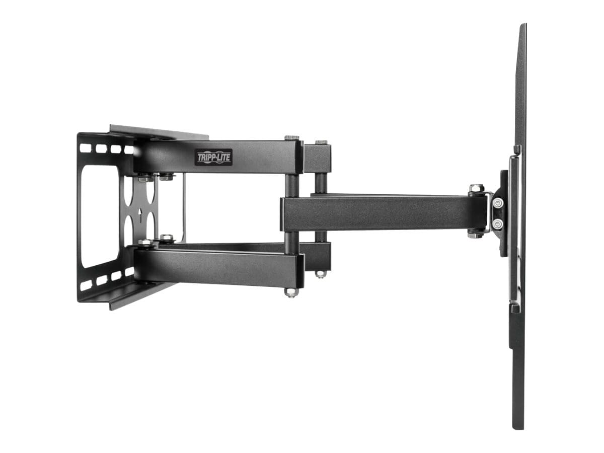 Tripp Eaton Tripp Lite Series TV Wall Mount Outdoor Full-Motion with Fully Articulating Arm for 37" to 80" Flat-Screen Displays - Klammer - Voll beweglich - für TV / Bildschirm - Stahl - Schwarz - Bildschirmgröße: 94-203 cm (37"-80")
