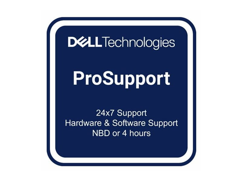 Dell Erweiterung von 3 Jahre Next Business Day auf 3 Jahre ProSupport 4H - Serviceerweiterung - Arbeitszeit und Ersatzteile (für Server)