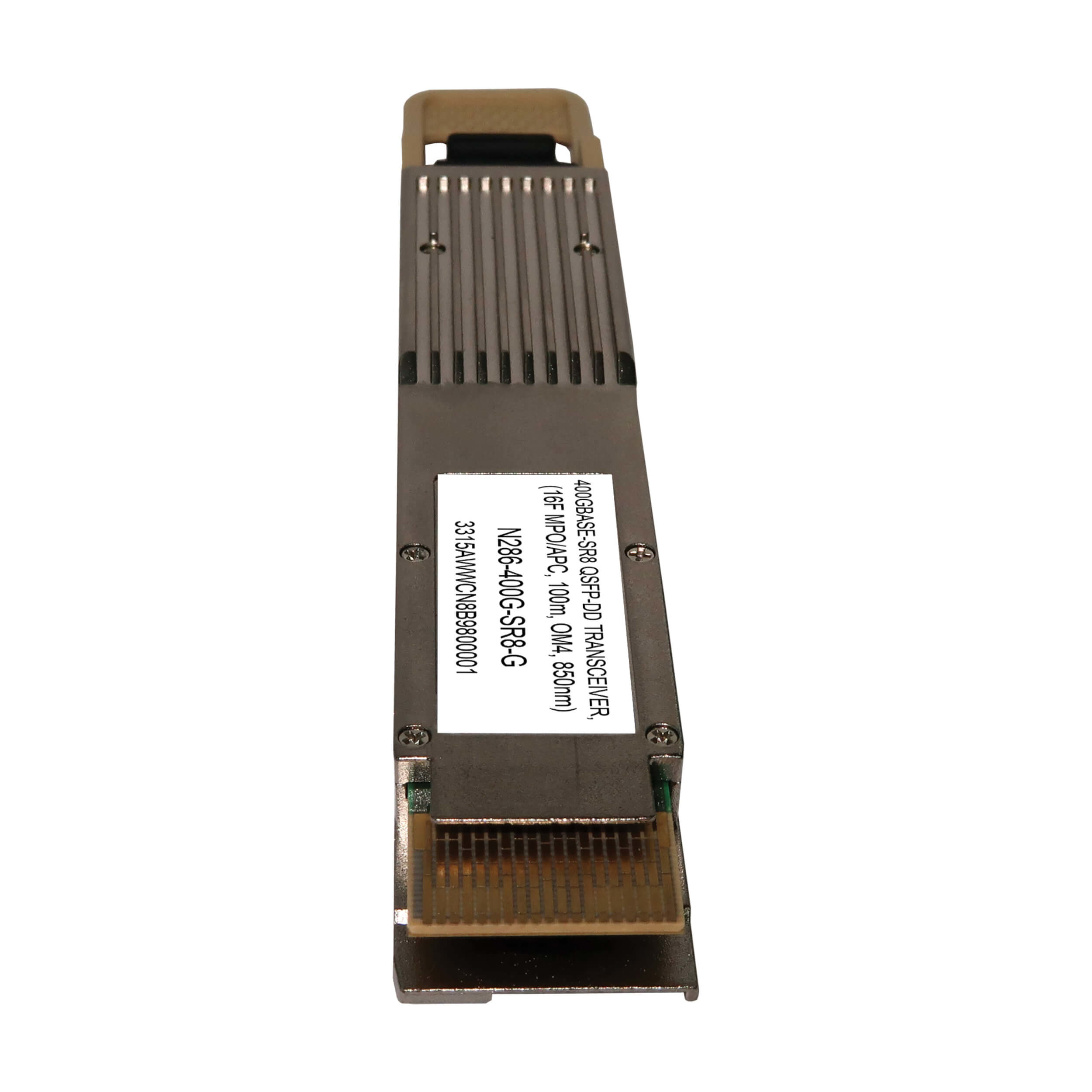 Eaton Tripp Lite Series QSFP-DD Transceiver - 400GBase-SR8, MPO/APC MMF, 400 Gbps, 850 nm, 100 m (328 ft.)
