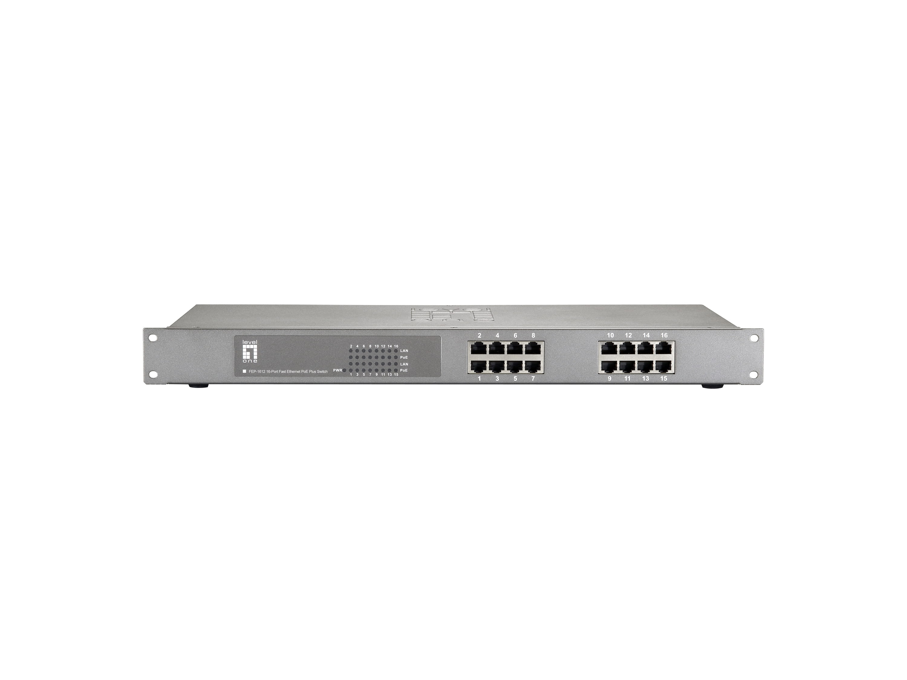 LevelOne FEP-1612 - Switch - 16 x 10/100 (PoE)