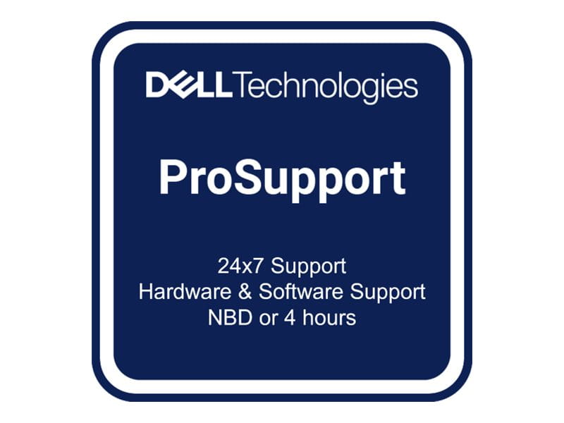 Dell Erweiterung von 3 jahre Next Business Day auf 3 jahre ProSupport for ISG - Serviceerweiterung - Arbeitszeit und Ersatzteile (für Server)