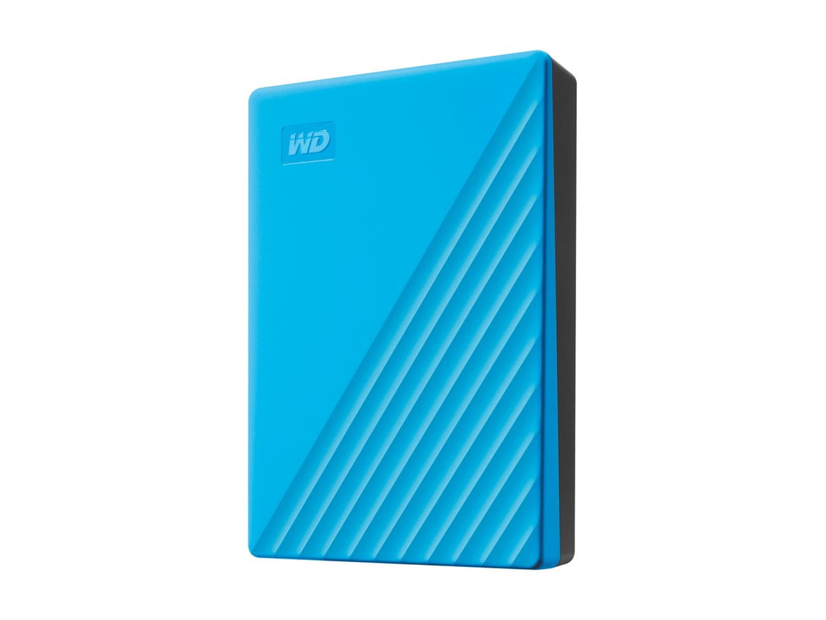 WD My Passport WDBR9S0060BBL - Festplatte - verschlüsselt - 6 TB - extern (tragbar)