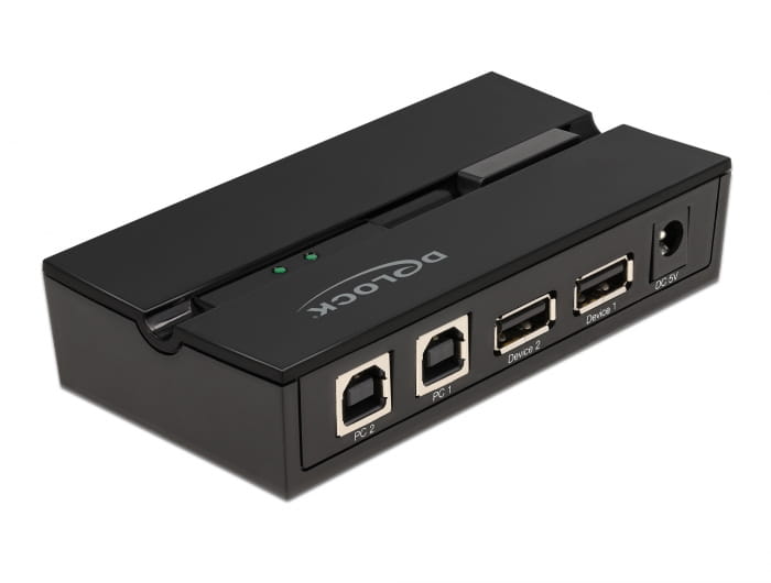 Delock USB-Umschalter für die gemeinsame Nutzung
