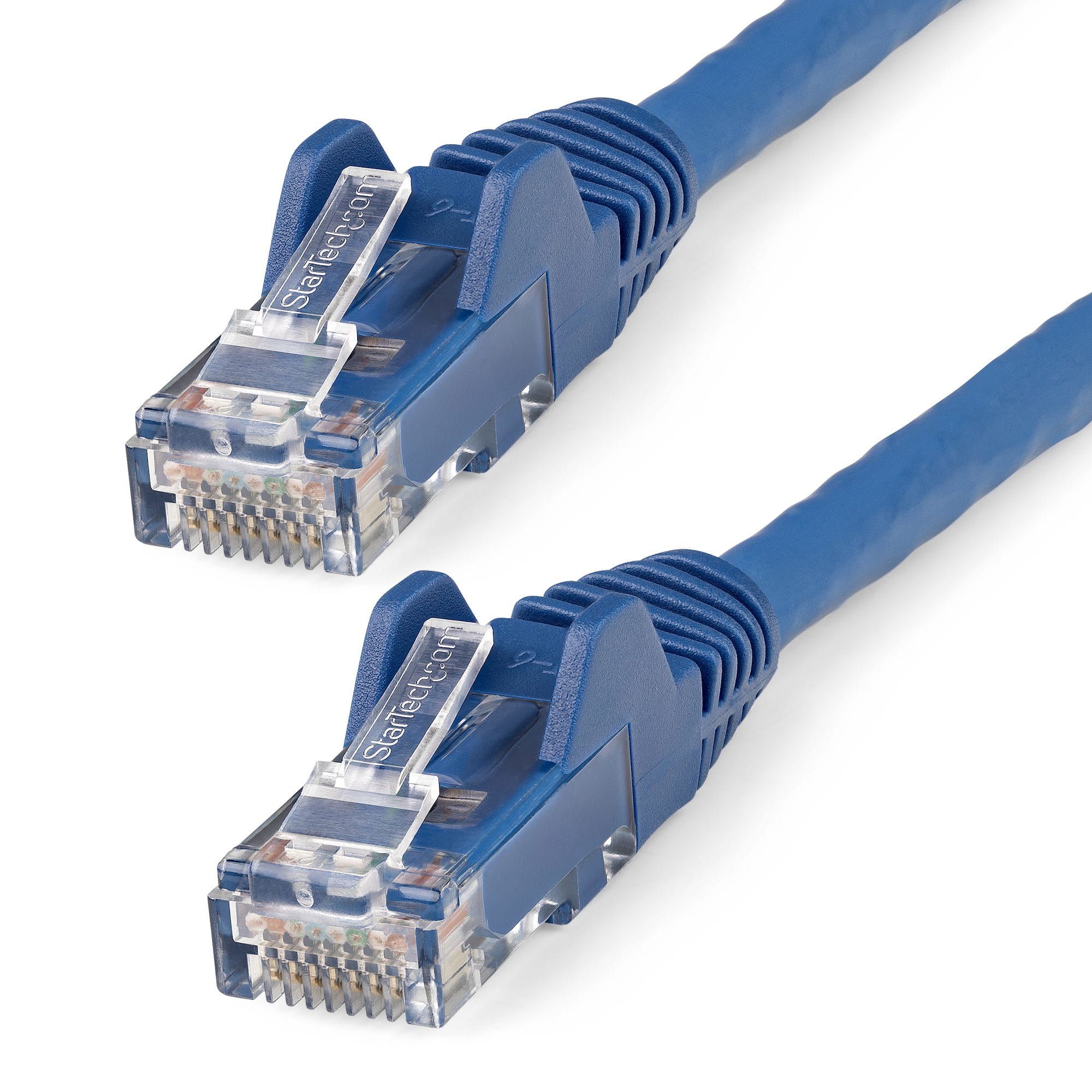 StarTech.com 7m Netzwerkkabel CAT6 - LSZH(weniger Rauch, Halogenfrei) - 10Gbit 650MHz 100W POE RJ45 U/UTP LAN-Patch Kabel - Blau, ETL Zertifizierung, 24AWG, Installationskabel (N6LPATCH7MBL)