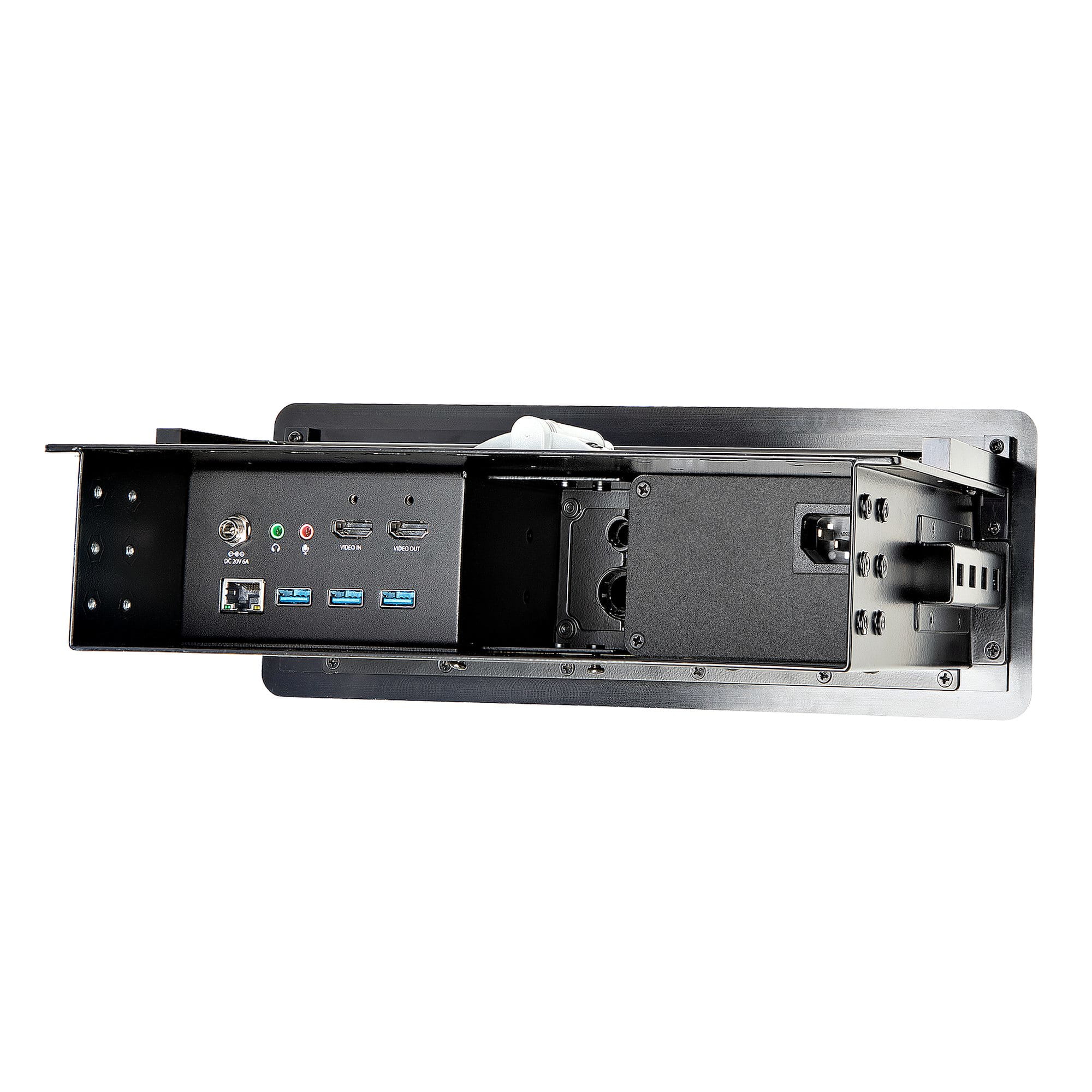 StarTech.com Tischanschlussfeld (mit Laptop-Dockingstation und Stromversorgungsmodulen, 4K HDMI®, USB-C™ und USB-A, PD) StarTech.com Tischanschlussfeld (mit Laptop-Dockingstation und Stromversorgungsmodulen, 4K HDMI®, USB-C™ und USB-A, PD)