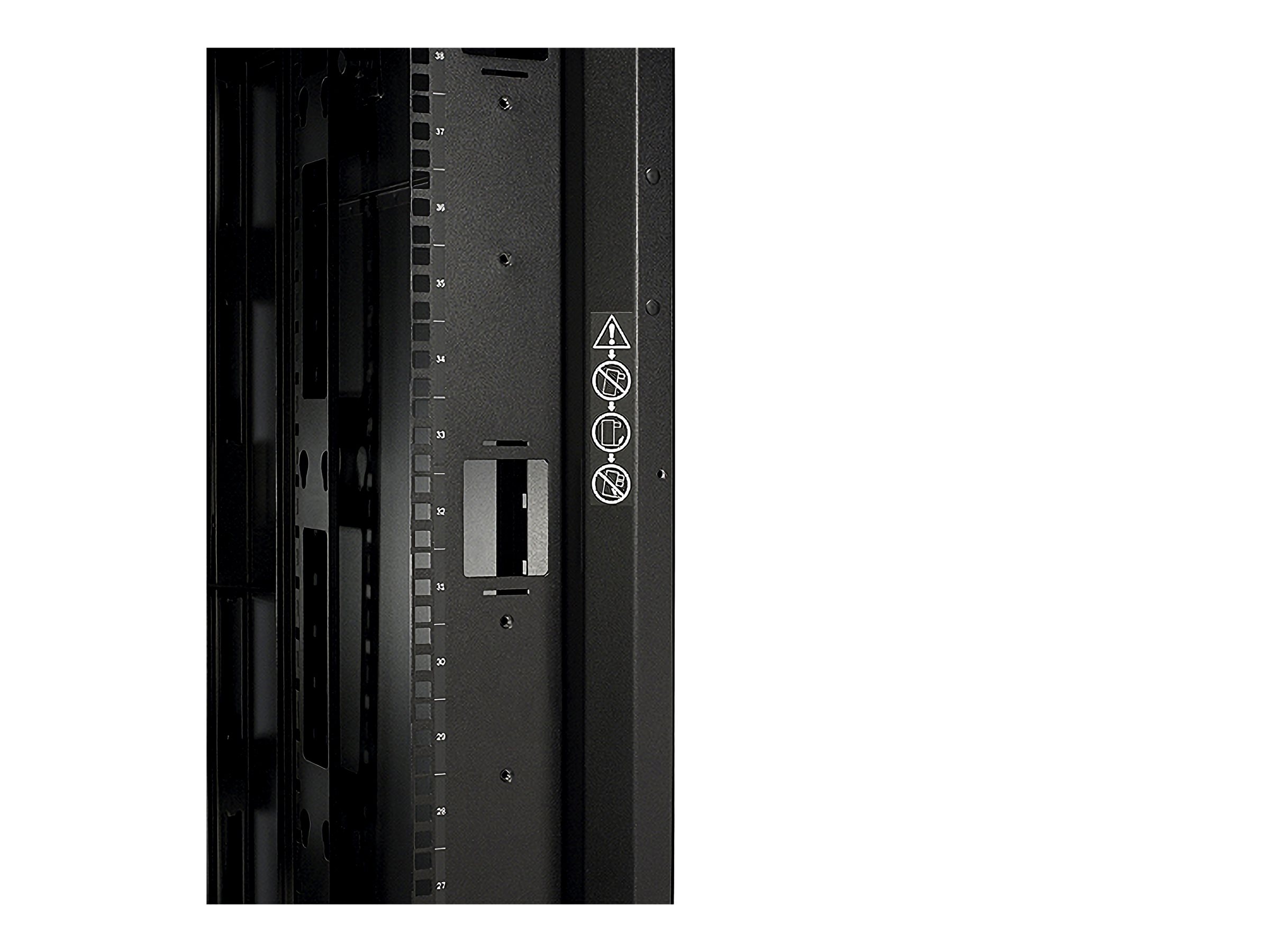 APC NetShelter SX - Schrank - Schwarz - 48U - 48.3 cm (19")