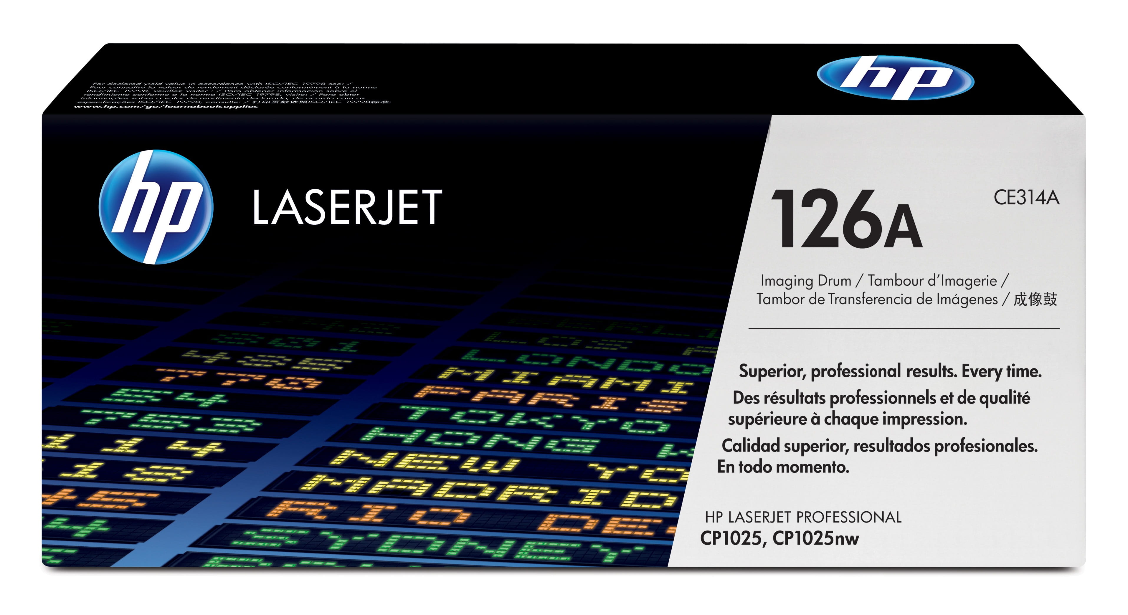 HP 126A - Schwarz, Farbe (Cyan, Magenta, Gelb)