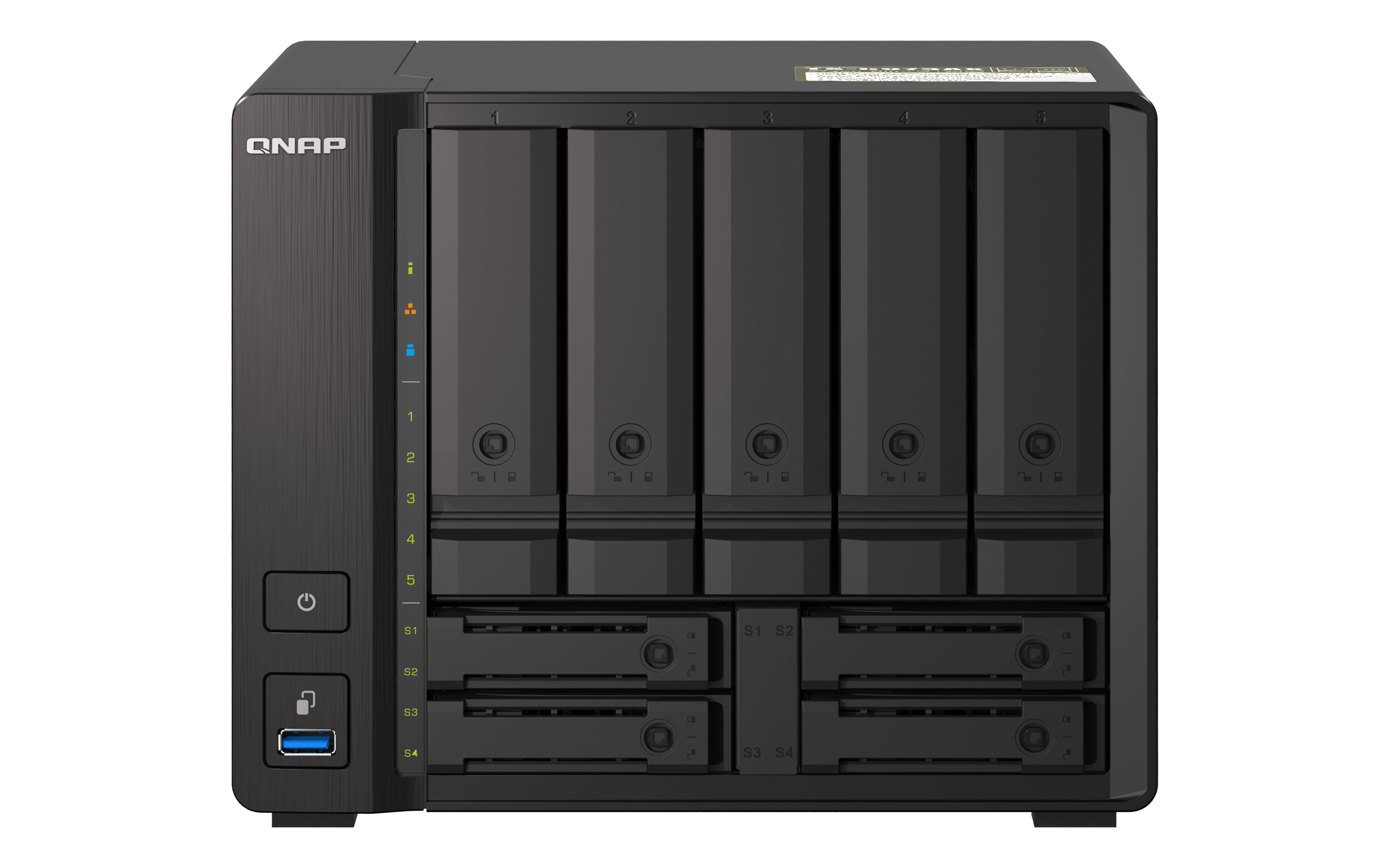 QNAP TS-H973AX-8G - NAS-Server - 9 Schächte