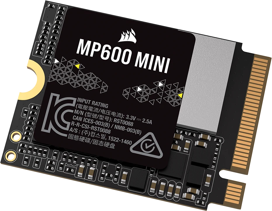 Corsair MP600 Mini - SSD - 1 TB - intern - M.2 2230 - PCIe 4.0 x4 (NVMe)