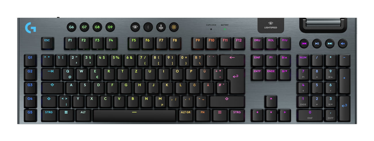 Logitech G G915 X - Tastatur - LIGHTSPEED - Hintergrundbeleuchtung