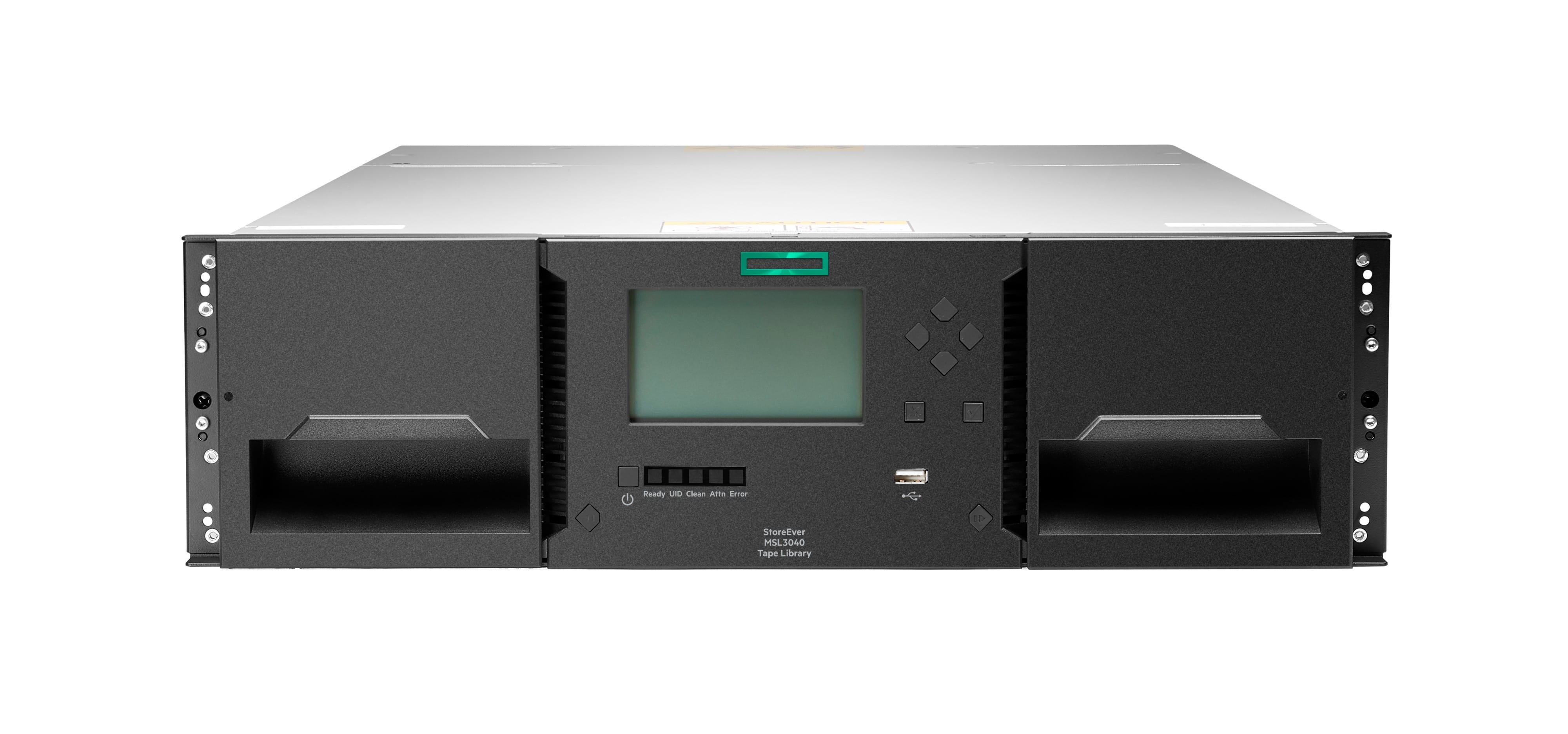 HPE StoreEver MSL3040 - Bandbibliothek - 720 TB / 1.8 PB - Steckplätze: 40 - LTO Ultrium (18 TB / 45 TB)