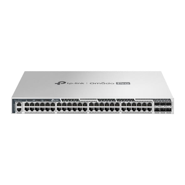 TP-LINK Omada Pro S6500-48M6Y, Managed, L3, 2.5G Ethernet (100/1000/2500), Rack-Einbau, 1U