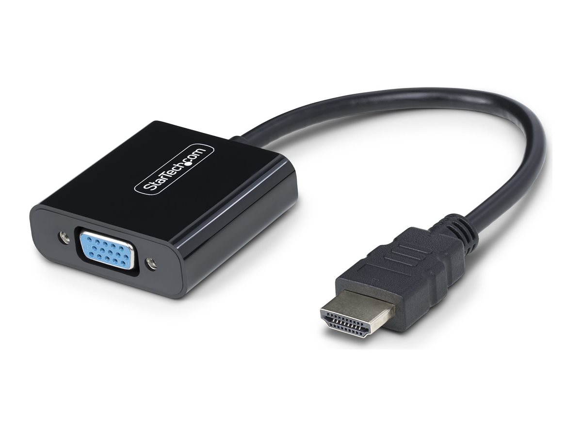 StarTech.com HDMI to VGA Adapter, 1080p, Active Video Converter - Videoadapter - HDMI männlich zu HD-15 (VGA)