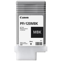 Canon PFI-120MBK, Mattschwarz, Tinte auf Pigmentbasis, 130 ml, 1 Stück(e)