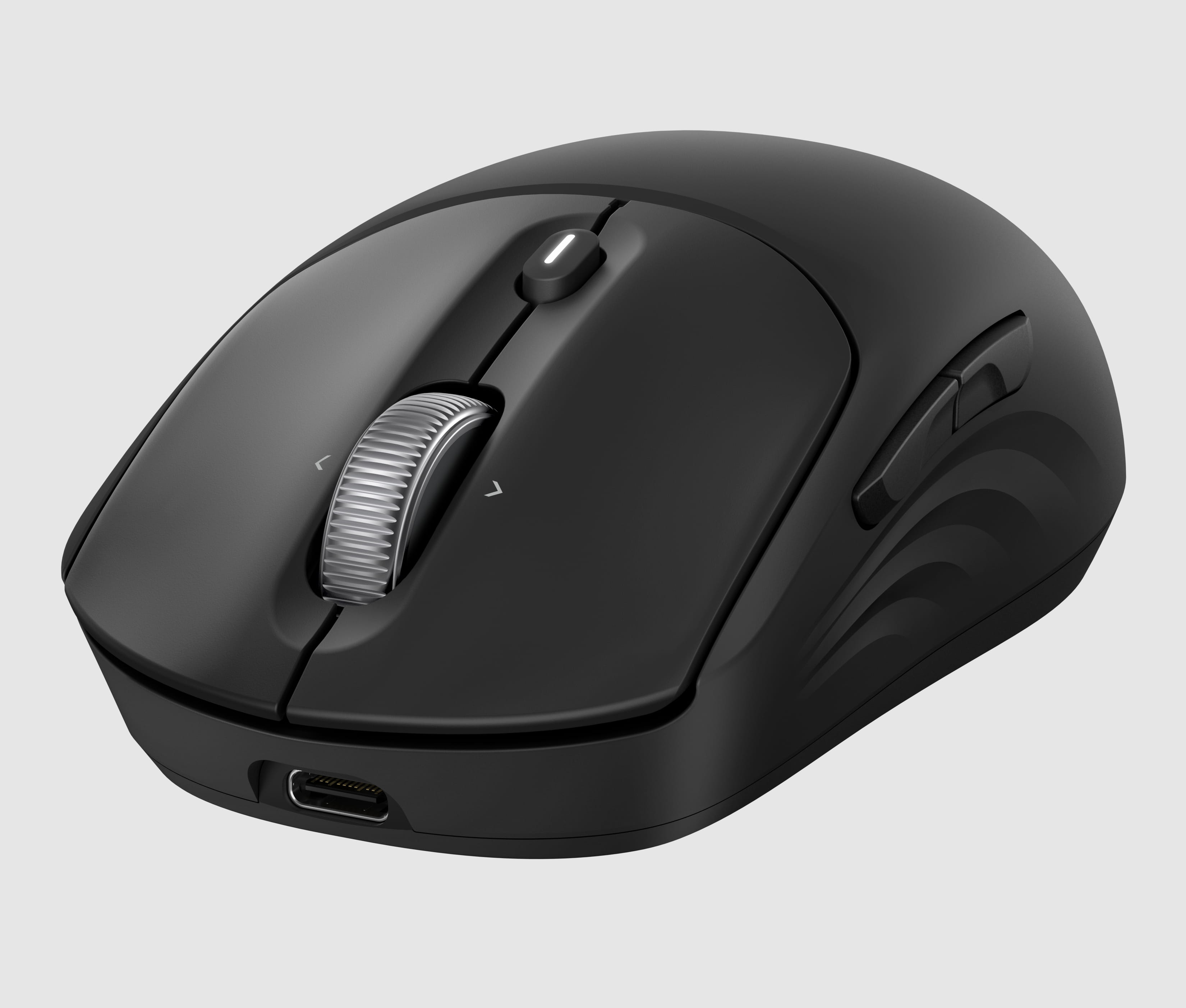 HP 705 Wiederaufladbare Wireless-Maus, Beidhändig, Bluetooth + USB Type-A, 6000 DPI, Schwarz