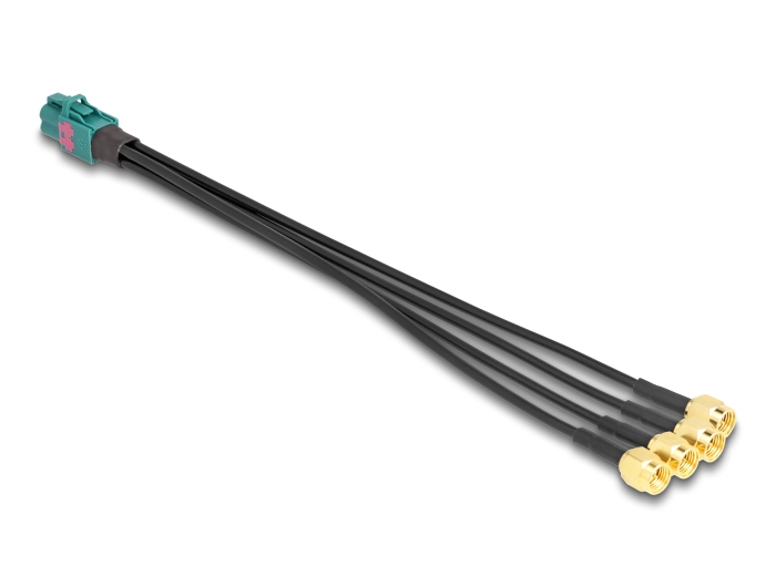 Delock Antennenkabel - Mini FAKRA Z Steckverbinder quad (M)