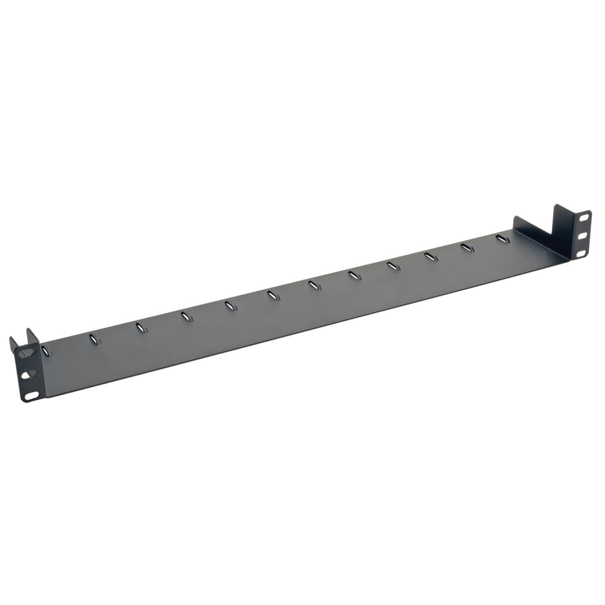 Tripp Eaton Tripp Lite Series 1U Horizontal Rack Server Cabinet Mount Cable Management Tray - Rack-Kabelführungsleiste - Schwarz - 1U - 48.3 cm (19")