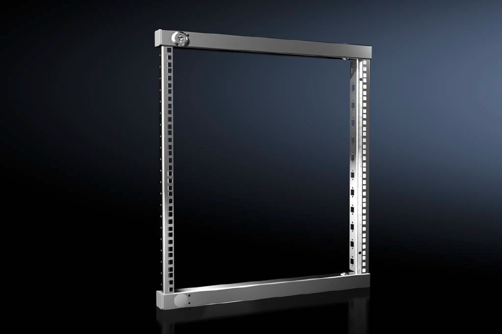 Rittal VX - Rack-Schwingrahmen - galvanisiert - 12U - 48.3 cm (19")