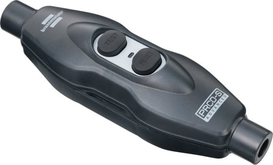 Brennenstuhl PRCD-S ADVANCED, Schwarz, Grau, IP55, 230 V, 3680 W, 16 A, 1,4 cm