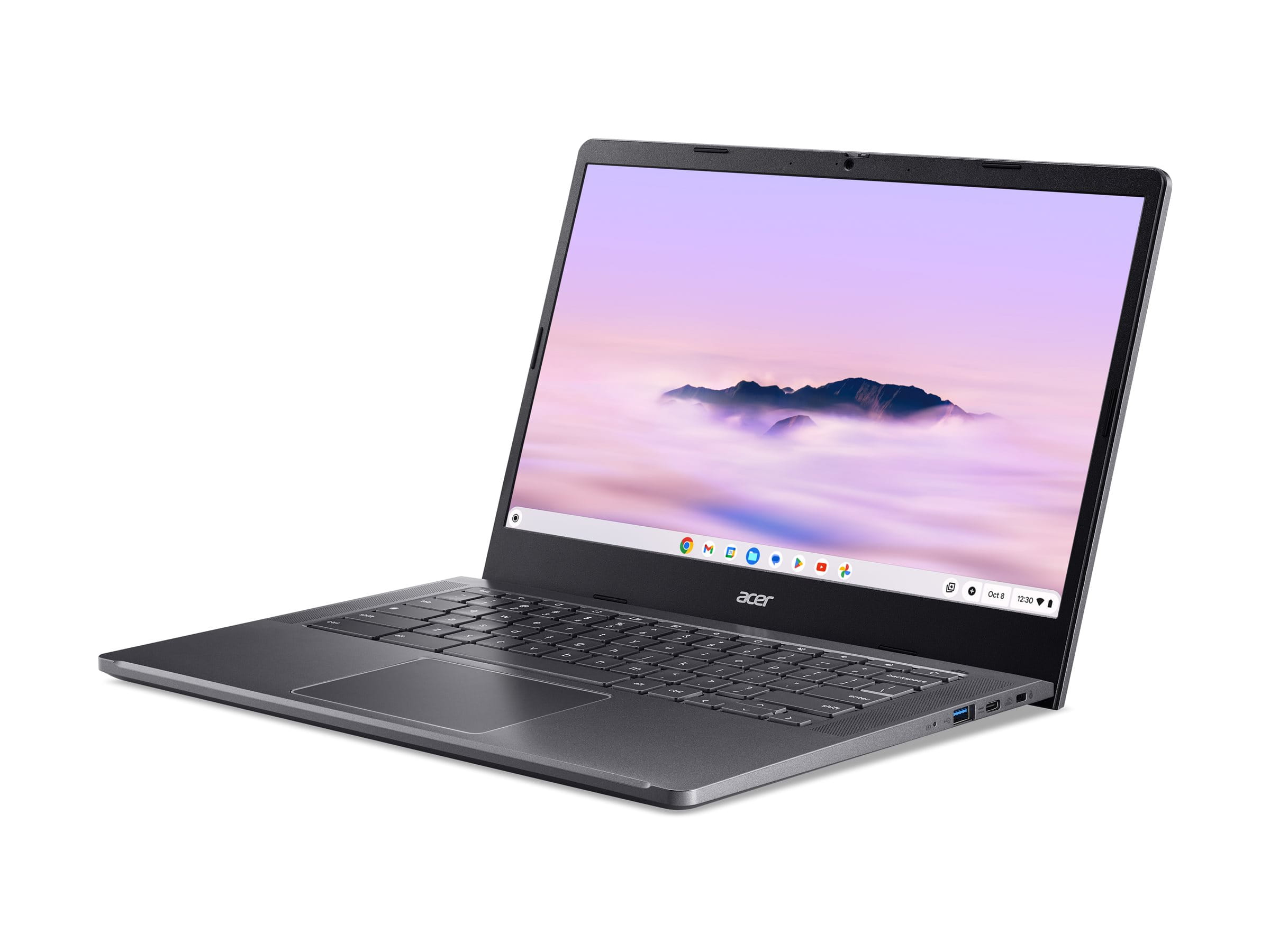 Acer Chromebook Plus 514 CB514-4HT - Intel Core i3 N305 - Chrome OS - UHD Graphics - 8 GB RAM - 256 GB SSD NVMe, 3D Triple-Level Cell (TLC)