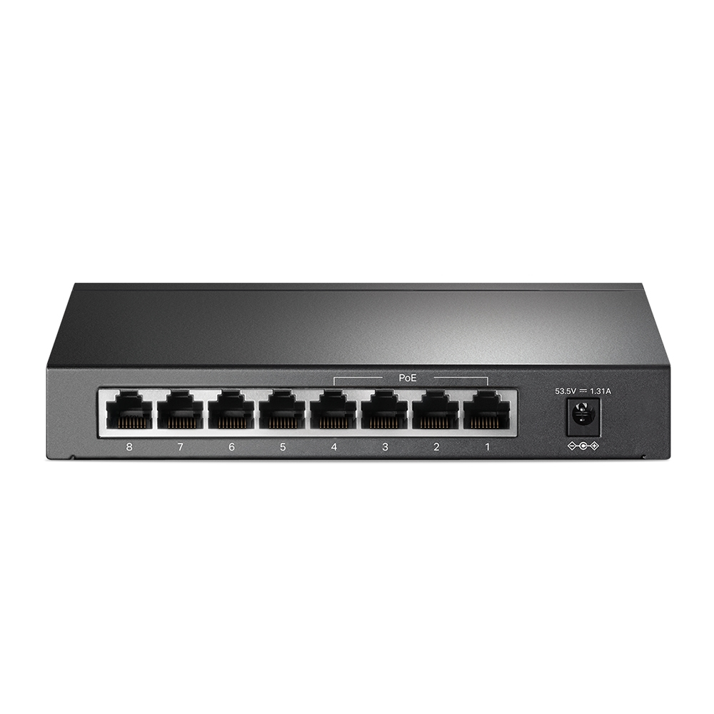 TP-LINK TL-SF1008P - V5 - Switch - unmanaged - 8 x 10/100 (4 PoE)