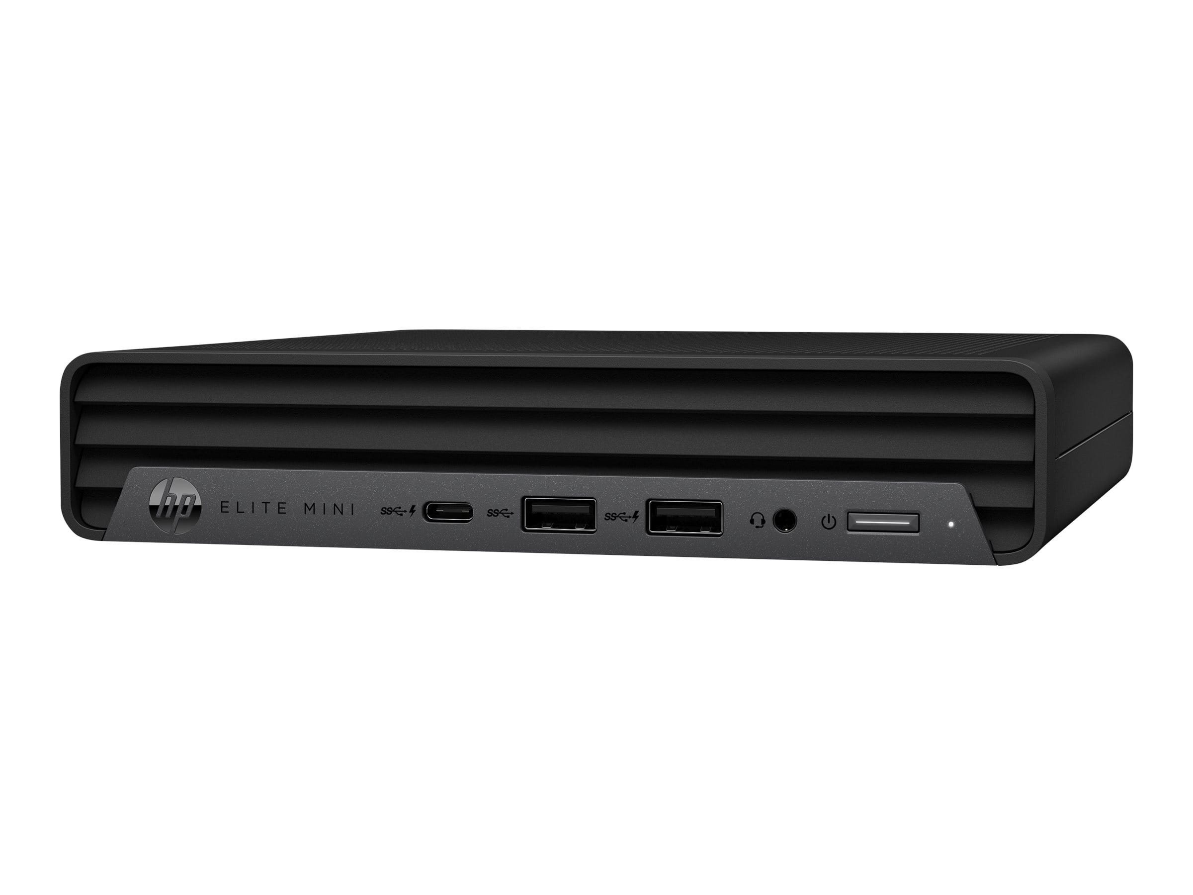 HP Elite 600 G9 - Mini - Core i7 12700T / 1.4 GHz - RAM 16 GB - SSD 512 GB - NVMe, HP Value - UHD Graphics 770 - 1GbE, Bluetooth 5.2, 802.11ax (Wi-Fi 6E)