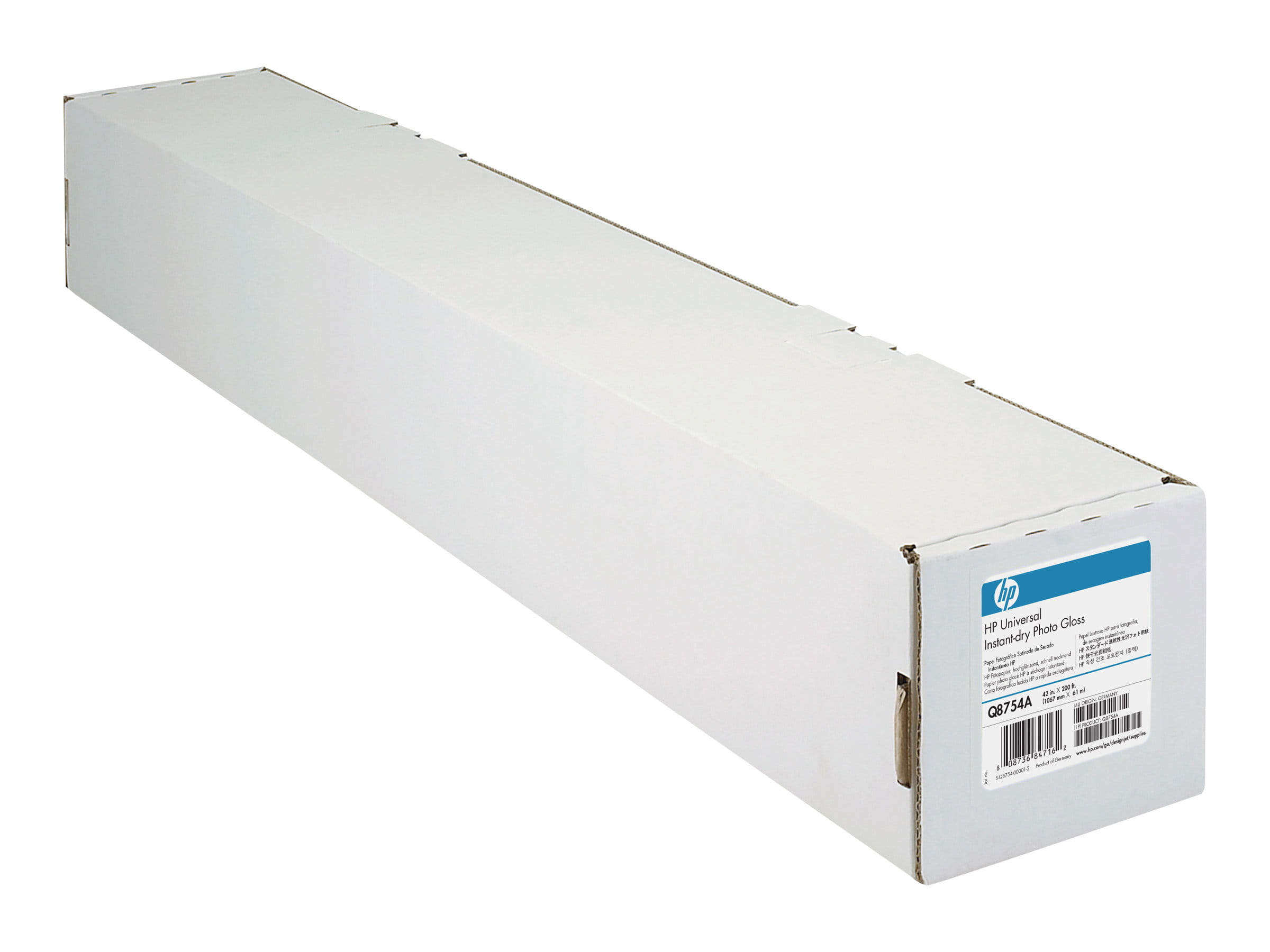 HPE HP Universal Instant-Dry Photo Gloss - Glänzend - Rolle (152,4 cm x 30,5 m)