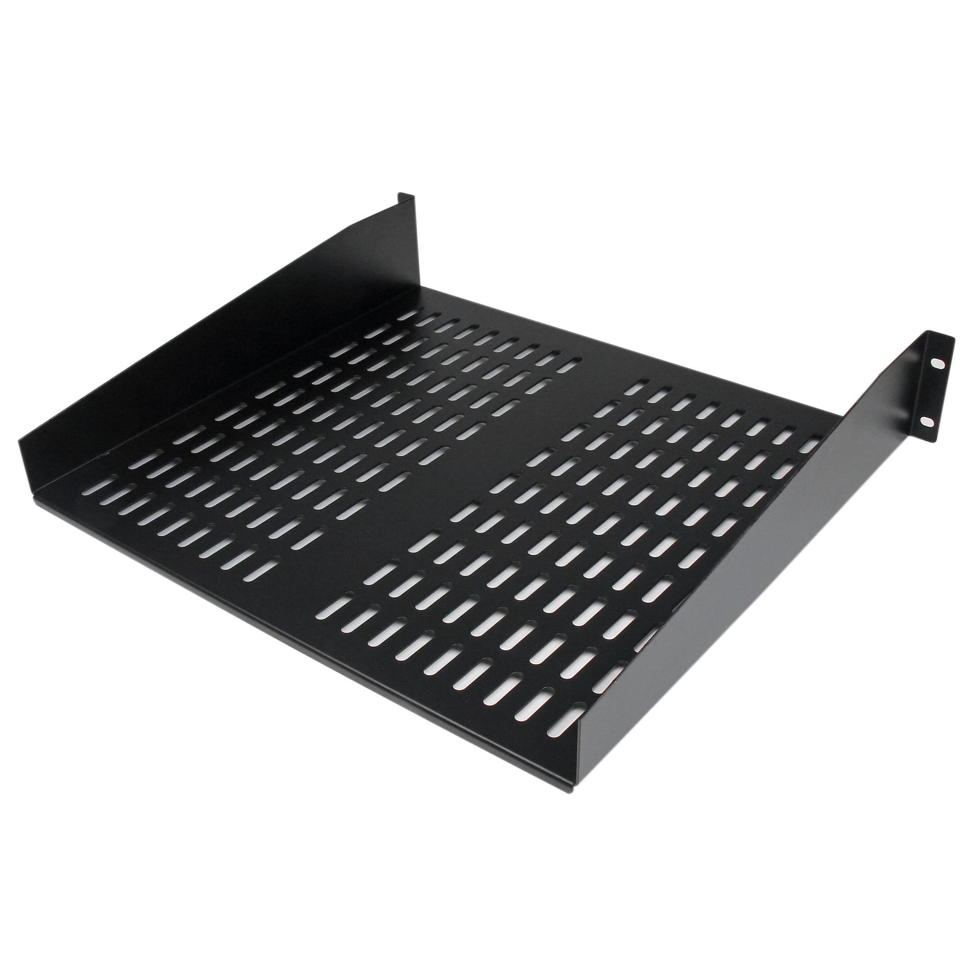 StarTech.com 2HE Universal Rack Mount Fachboden belüftet und freitragend für 19 Server Racks - 16Zoll, schwarz (CABSHELFV) StarTech.com 2HE Universal Rack Mount Fachboden belüftet und freitragend für 19 Server Racks - 16Zoll, schwarz (CABSHELFV)