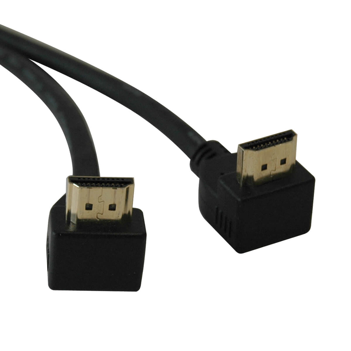Tripp Eaton Tripp Lite Series High-Speed HDMI Cable with 2 Right-Angle Connectors, Digital Video with Audio (M/M)