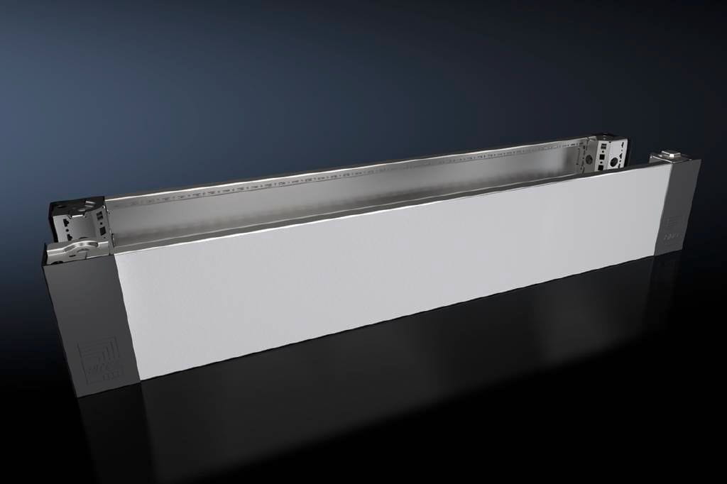 Rittal VX 8620.080, Verkleidungsteil, Grau, Edelstahl, 200 mm, 2 Stück(e), 2,69 kg