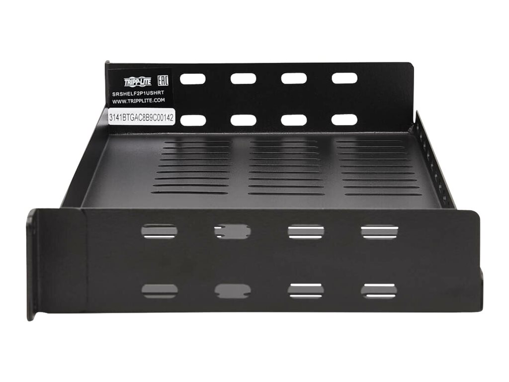 Tripp Eaton Tripp Lite Series SmartRack 1U Cantilever Fixed Rack Shelf - Steel, Vented, 7 in. (17.8 cm)