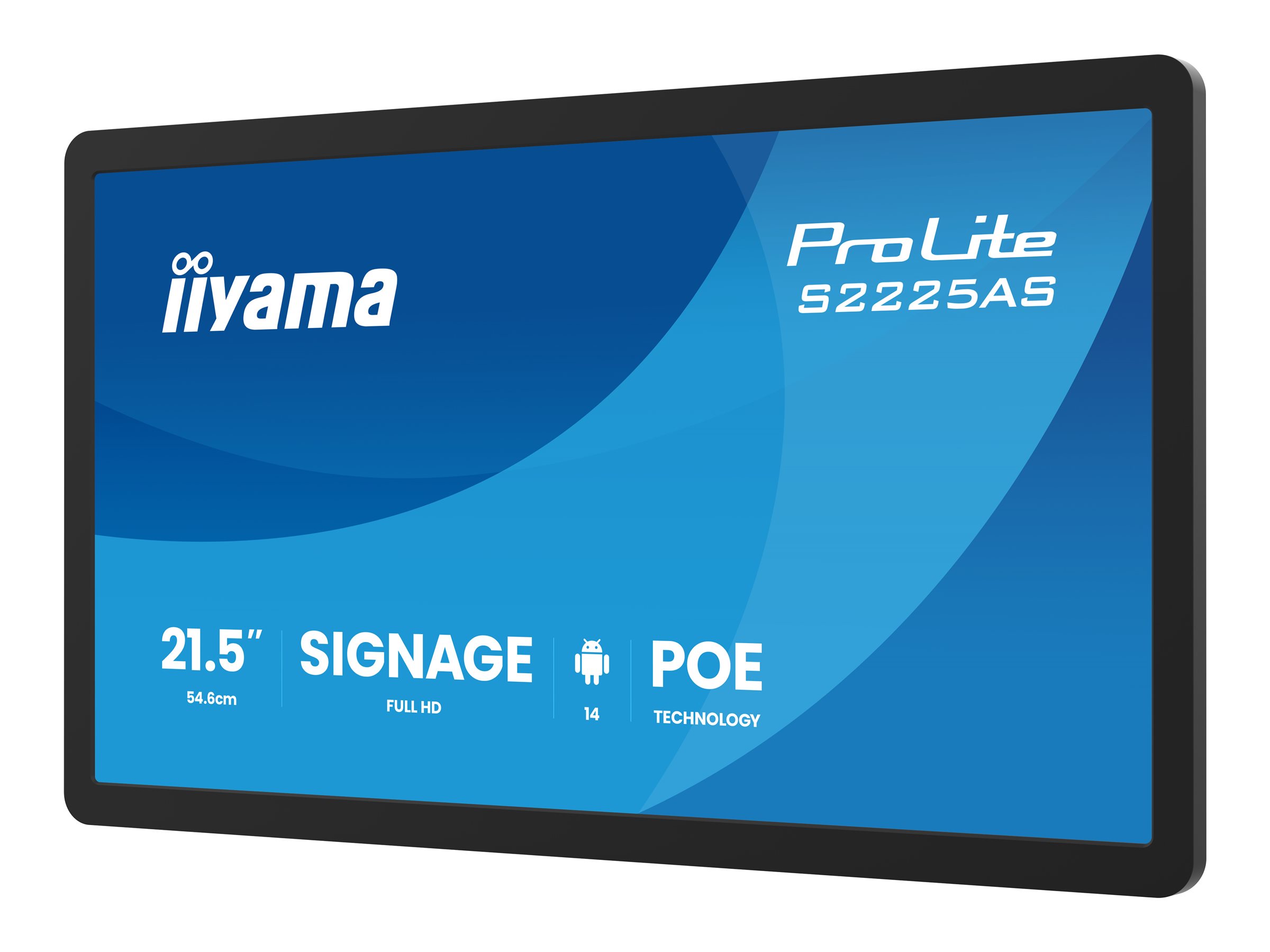 Iiyama ProLite S2225AS-B1P - 56 cm (22") Diagonalklasse (54.6 cm (21.5")