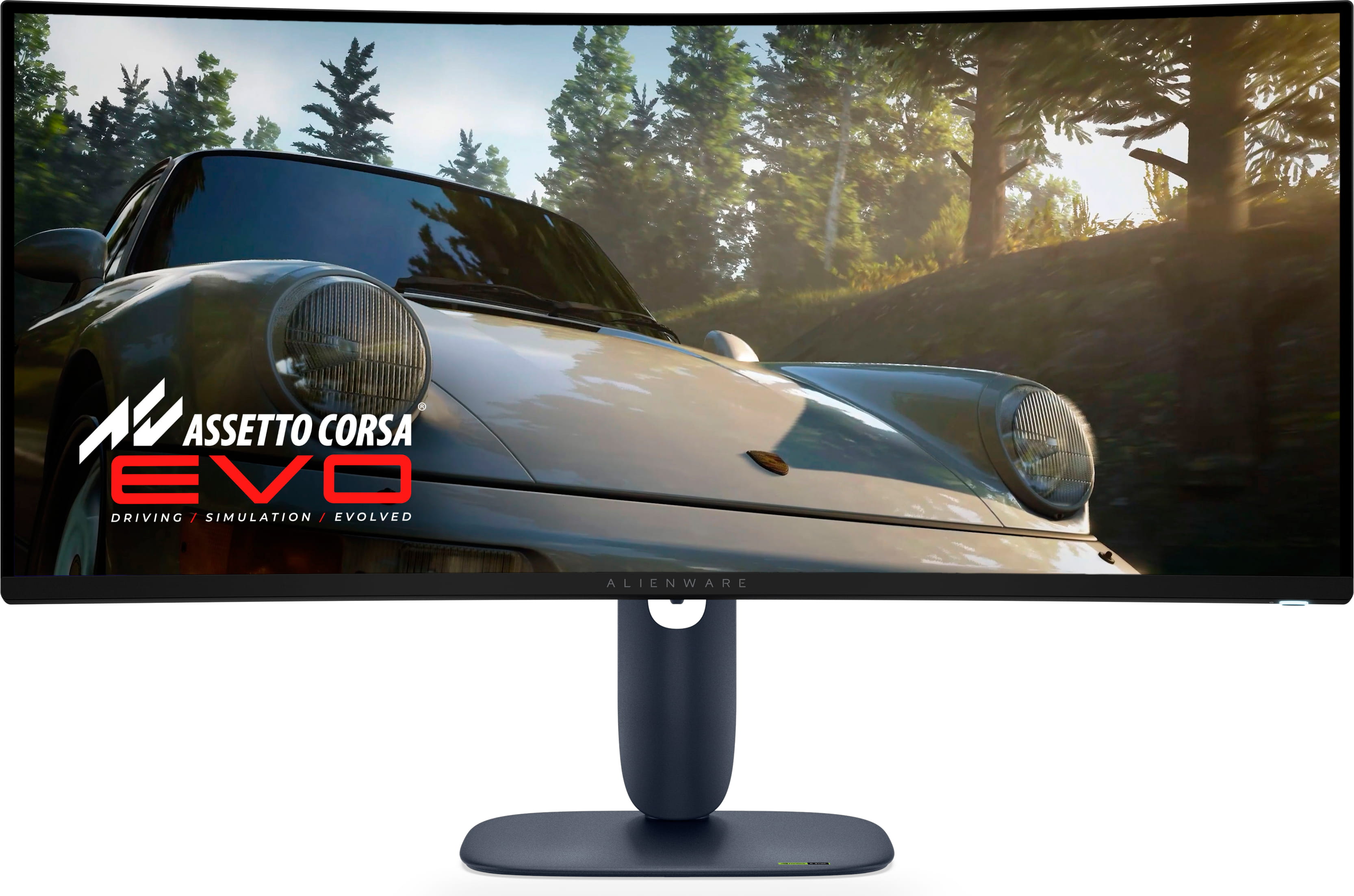 Dell Alienware AW3425DW - OLED-Monitor - Gaming - gebogen - 86.4 cm (34")