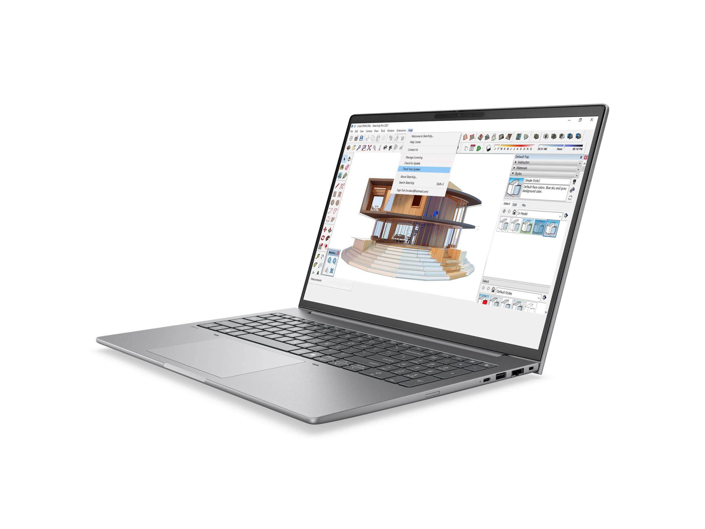 HP ZBook 8 G2a Mobile Workstation - AMD Ryzen AI 7 PRO 450 - Win 11 Pro - Radeon 840M - 48 GB RAM - 1 TB SSD NVMe - 40.6 cm (16")