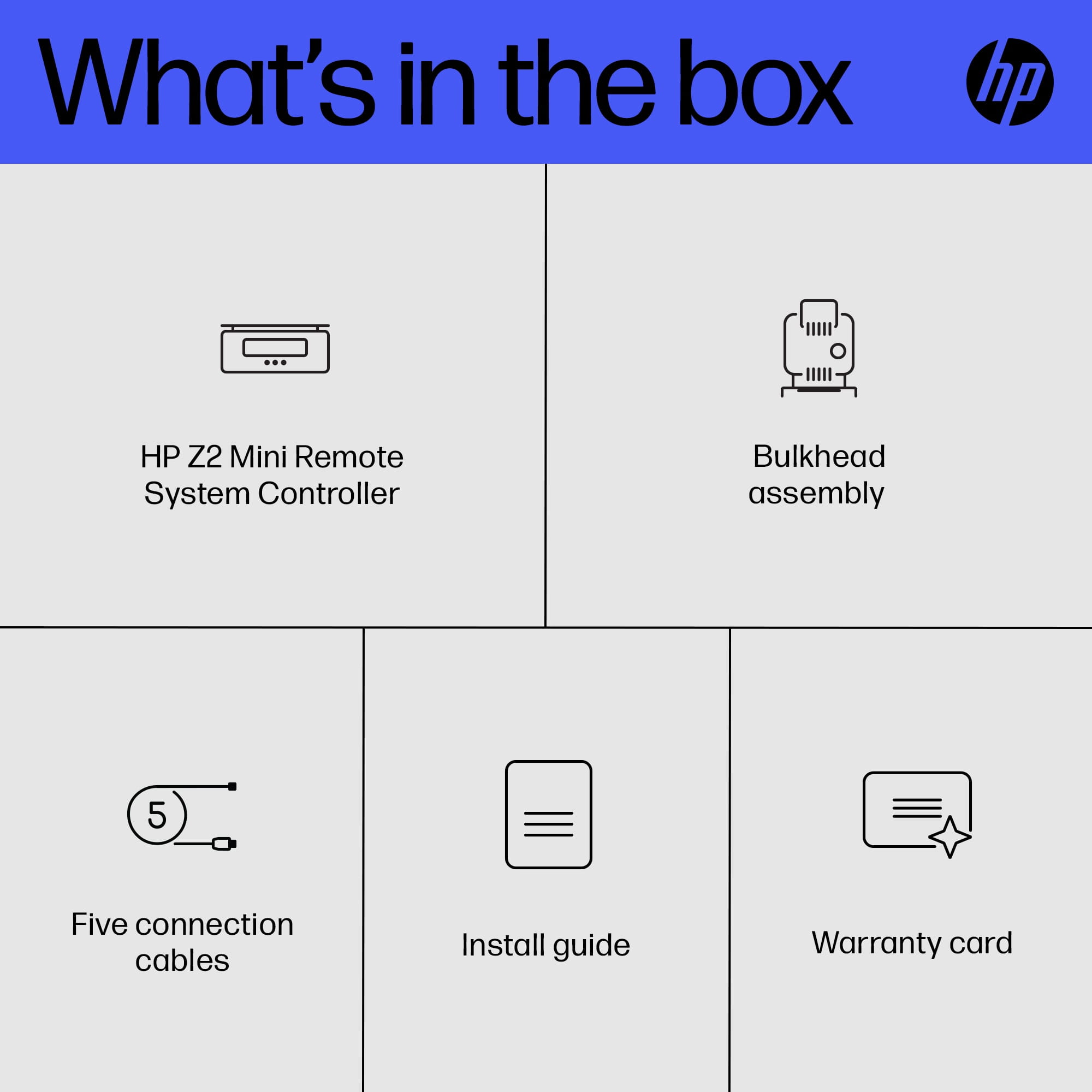 HP Z2 - Mini-Fernsteuerung