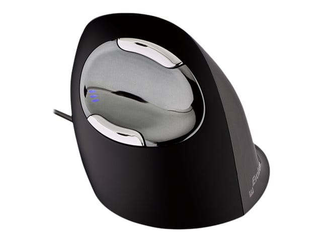 Evoluent VerticalMouse D Small - Vertikale Maus - ergonomisch - Laser - 6 Tasten - kabellos - kabelloser Empfänger (USB)