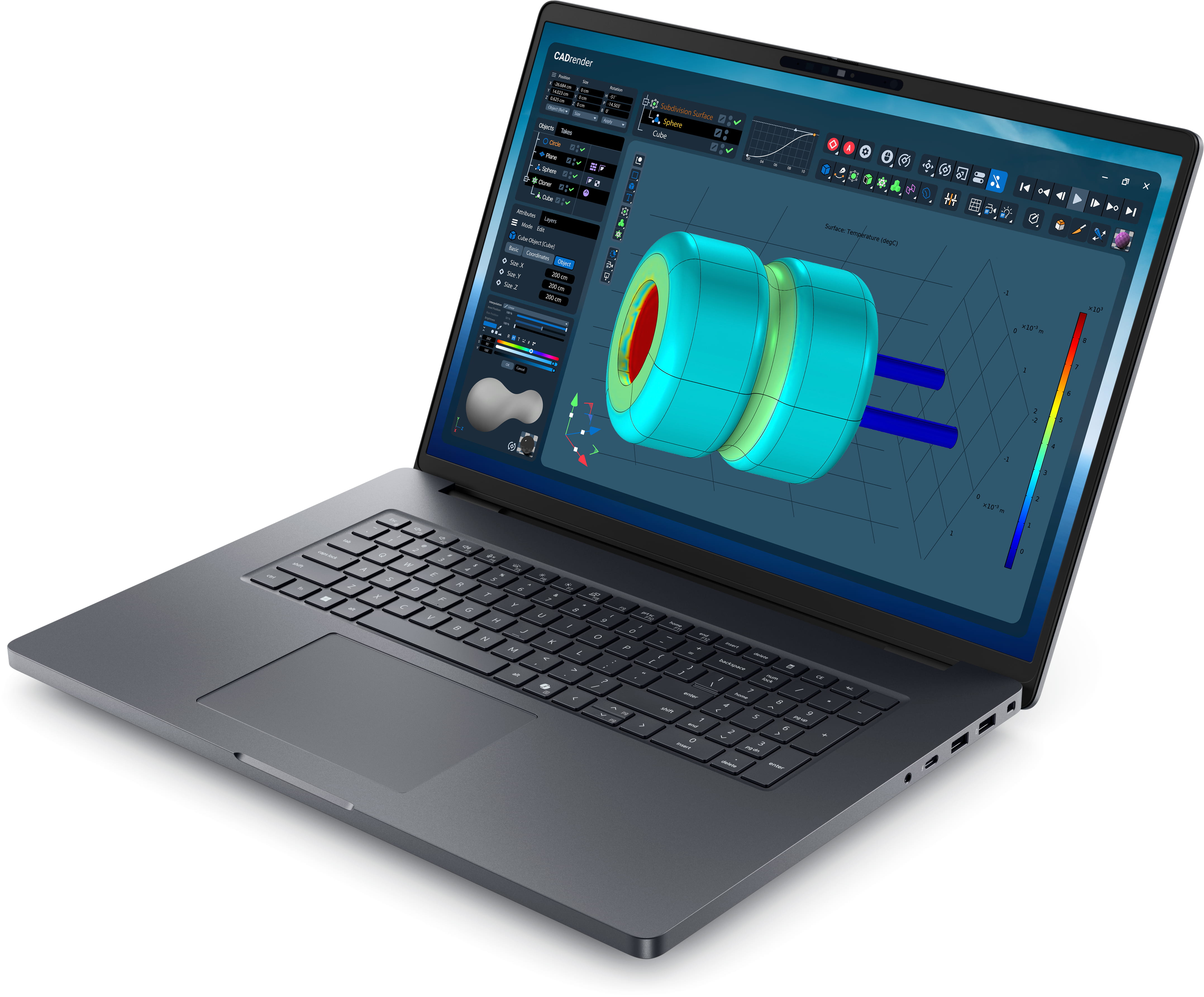 Dell Pro Max 18 Plus MB18250 - Intel Core Ultra 9 285HX / 2.8 GHz - vPro Enterprise - Win 11 Pro - RTX PRO 3000 Blackwell - 32 GB RAM - 1 TB SSD SED, NVMe, TLC, Class 40, Performance - 45.727 cm (18")
